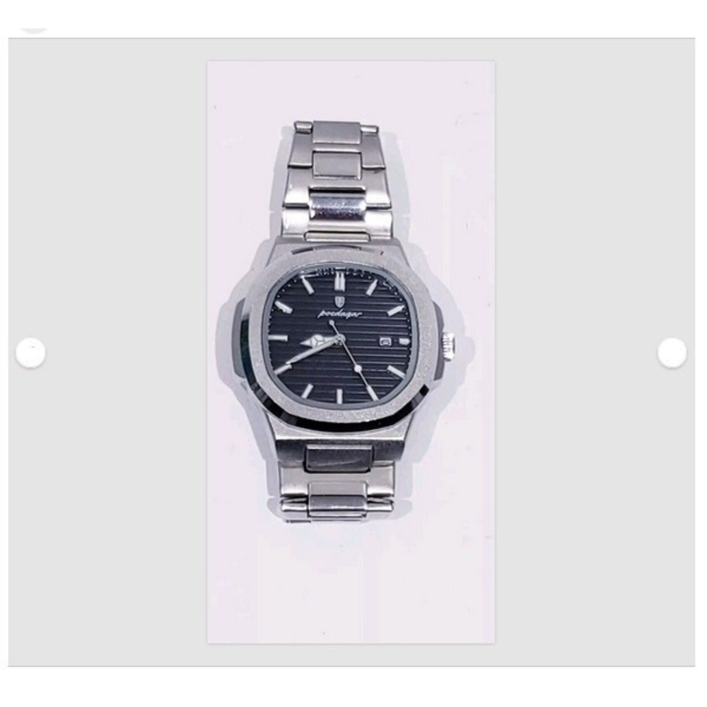 Poedagar Men's Watch 3ATM 613B  Stainless Steel - Works